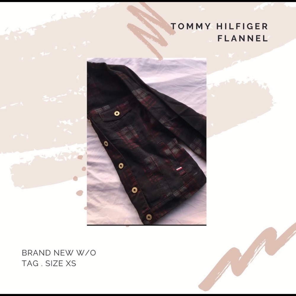 tommy hilfiger flannel :) brand new